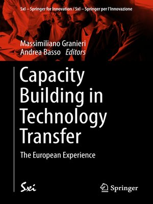 cover image of Capacity Building in Technology Transfer